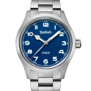 Hanhart Pioneer Preventor HD12 Automatic Blue 39mm 792.870-6429 luxury watch for sale at EPOCH & CO TIMEPIECES