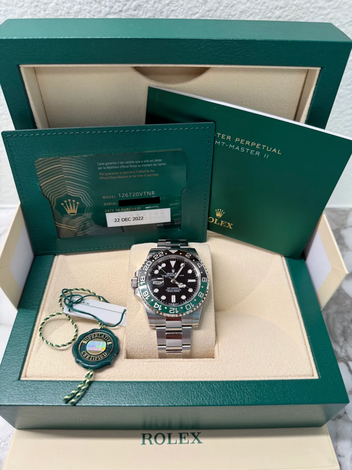 Rolex 126720VTNR GMT Master II – Sprite Oyster - Image 3