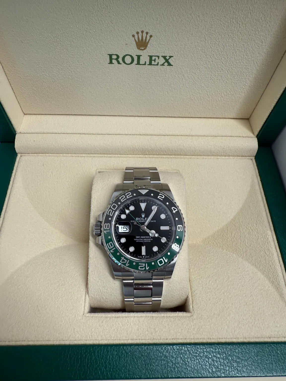 Rolex 126720VTNR GMT Master II – Sprite Oyster