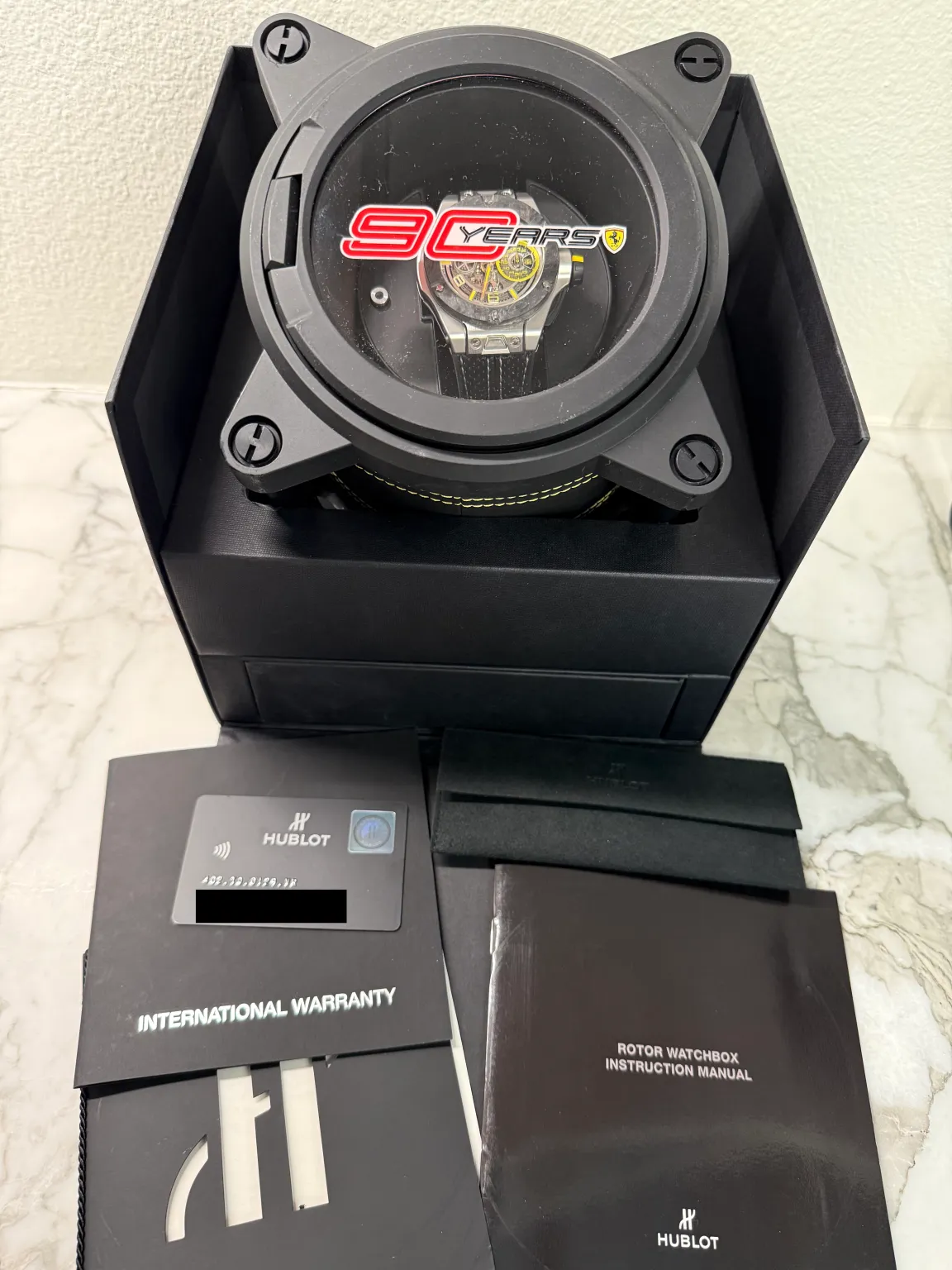 Hublot Big Bang Scuderia Ferrari 90th Anniversary Full Set 402.TQ.0129.VR - Image 3