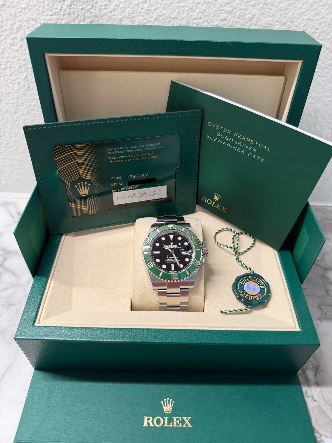 Rolex 126610LV Submariner Starbucks – Brand New
