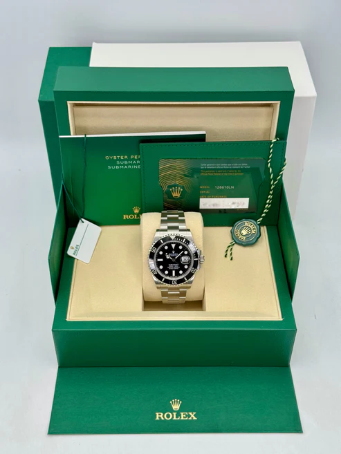 NEW 2025 Rolex Submariner 41mm 126610LN Stainless Steel Black Dial - Image 2