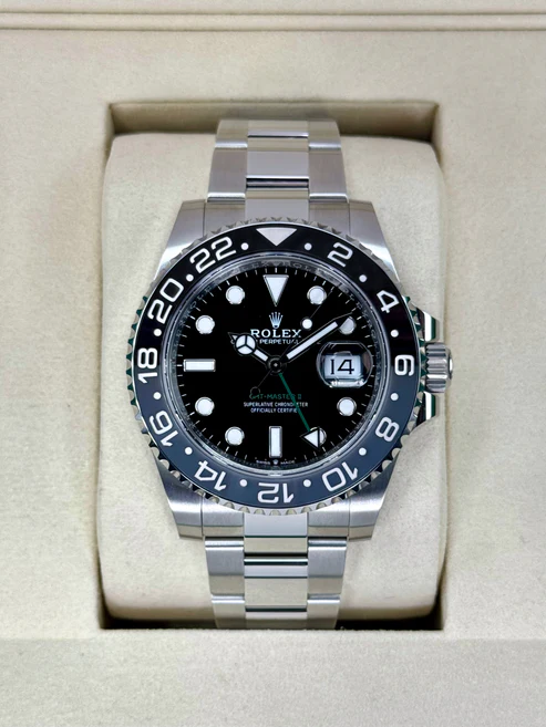 NEW 2025 Rolex GMT-Master II “Bruce Wayne” 40mm 126710GRNR Oyster