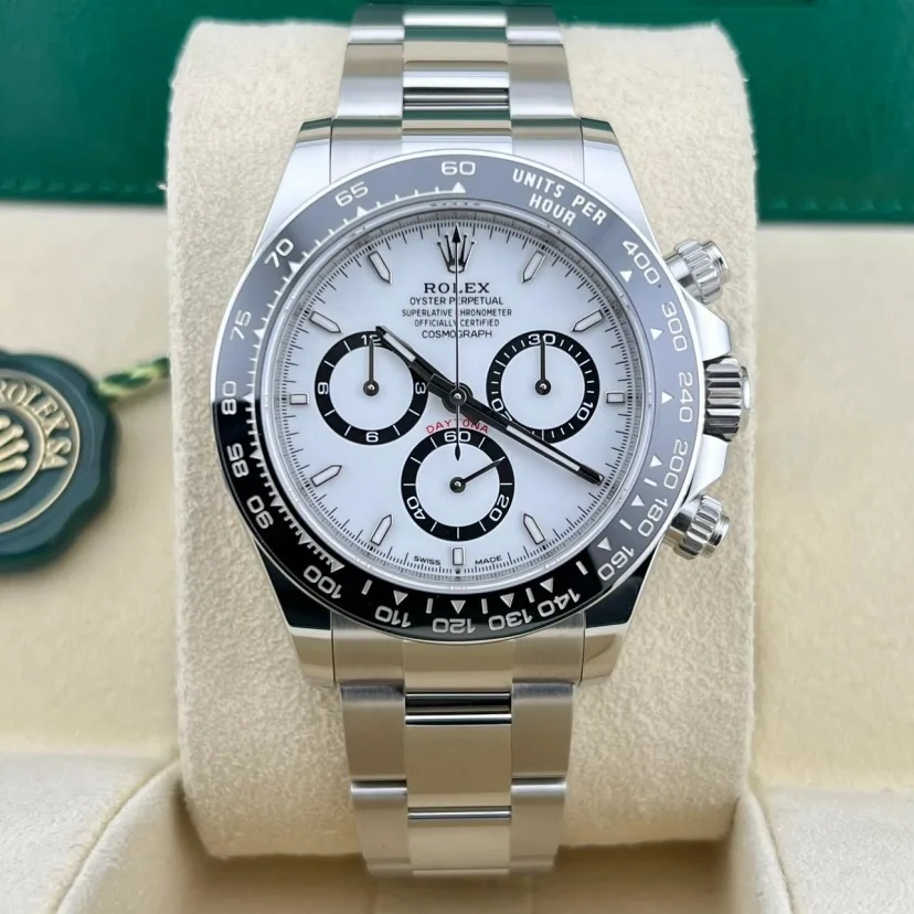 2025 Rolex Daytona “Panda” / Ceramic / White / Oyster